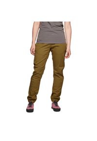Spodnie wspinaczkowe damskie Black Diamond Notion Pants. Kolor: brązowy