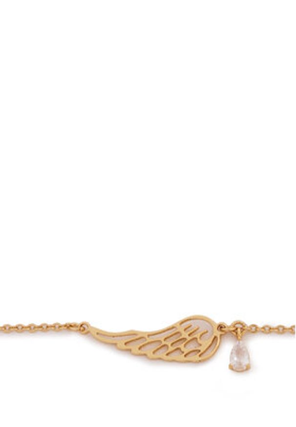 Aldo Bransoletka Angellics 13994849 Złoty. Materiał: metalowe. Kolor: złoty