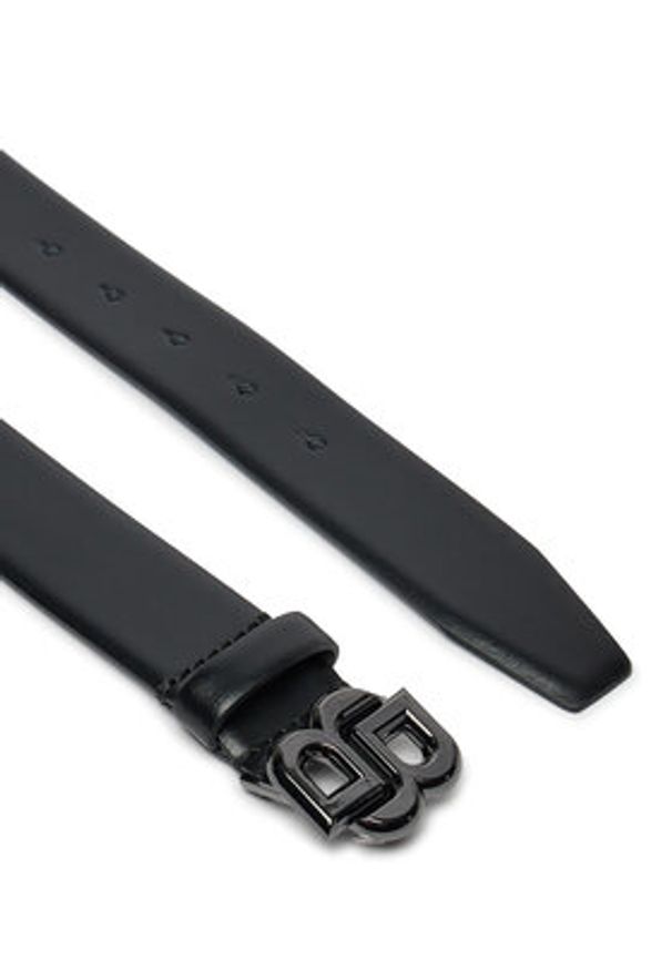 BOSS - Boss Pasek Męski B Icon-G 50522814 Czarny. Kolor: czarny. Materiał: skóra