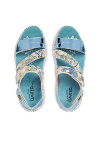 Laura Vita Sandały Nikito 19 Niebieski. Kolor: niebieski. Materiał: skóra #4