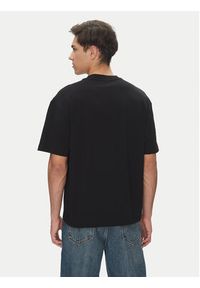Hugo - HUGO T-Shirt Dinkee 50525765 Czarny Oversize. Kolor: czarny. Materiał: bawełna