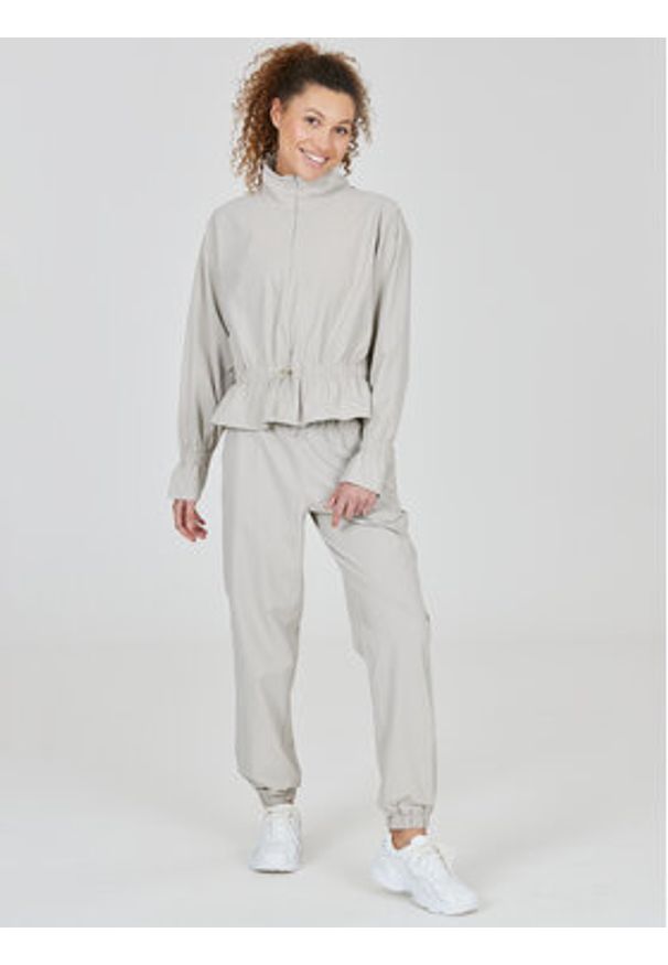 Athlecia Kurtka anorak Hero W Jacket EA233335 Szary Regular Fit. Kolor: szary. Materiał: syntetyk