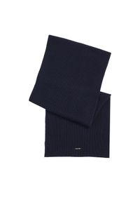 Calvin Klein Szalik Classic K50K512367 Czarny. Kolor: czarny. Materiał: materiał, bawełna