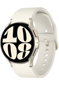 SAMSUNG - Smartwatch Samsung Galaxy Watch 6 Stainless Steel 40mm Beżowy (SM-R930NZEAEUE). Rodzaj zegarka: smartwatch. Kolor: beżowy