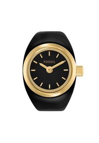 Fossil Zegarek Watch Ring ES5413 Czarny. Kolor: czarny