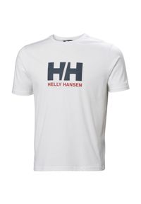 Koszulka Helly Hansen Logo 2.0. Kolor: biały. Materiał: bawełna #1