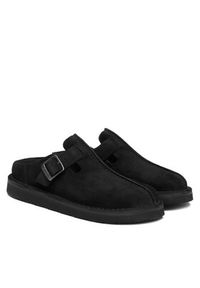 Clarks Klapki Solsbury Mule. 26184167 Czarny. Kolor: czarny. Materiał: zamsz, skóra #4