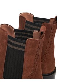 Pollini Sztyblety SA21163G0NTF0217 Brązowy. Kolor: brązowy. Materiał: zamsz, skóra #6