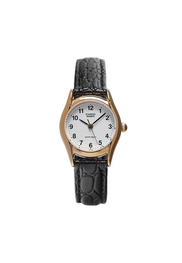 Casio Zegarek LTP-1154PQ-7BEG Czarny. Kolor: czarny