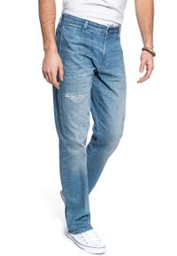 Mustang - SPODNIE MĘSKIE MUSTANG Vintage Chino 1009077 5000 214 214. Styl: vintage #10