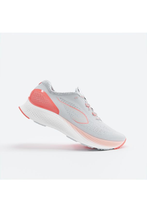 KIPRUN - Buty do biegania damskie Kiprun KS500 2. Kolor: niebieski, szary, różowy, wielokolorowy. Sport: bieganie, fitness