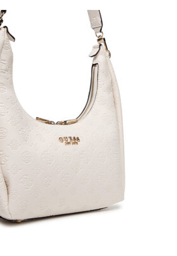 Guess Torebka Phoebe HWPD96 65020 Écru. Kolor: kremowy. Materiał: skórzane