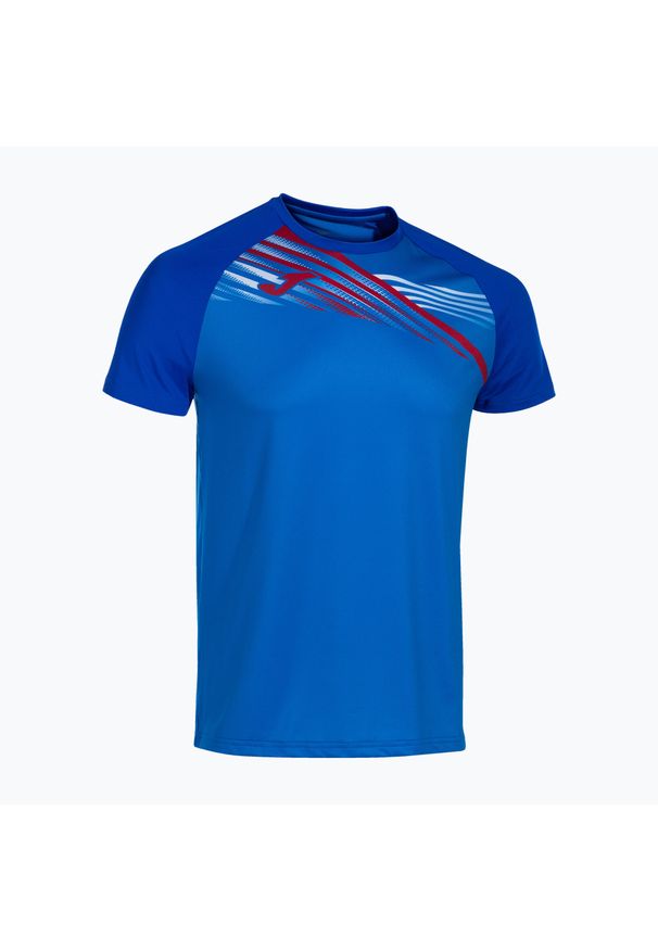 Koszulka do biegania męska Joma Elite X. Kolor: niebieski. Materiał: jersey