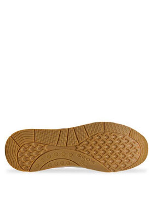 Geox Sneakersy D Bulmya D36NQB 01122 C1SH6 Beżowy. Kolor: beżowy. Materiał: zamsz, skóra