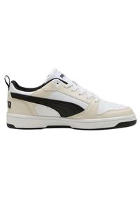 Puma - Damskie Buty Sportowe Rebound V6 Low Cut. Kolor: czarny, biały, wielokolorowy, beżowy. Styl: sportowy