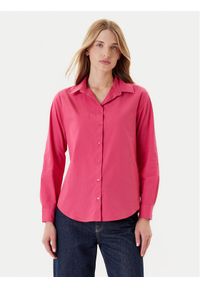 United Colors of Benetton - United Colors Of Benetton Koszula 5HAXDQ0AX Różowy Regular Fit. Kolor: różowy. Materiał: bawełna #1