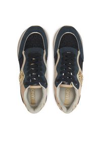 Liu Jo Sneakersy Maxi Wonder 73 BA5015 PX542 Czarny. Kolor: czarny. Materiał: zamsz, skóra