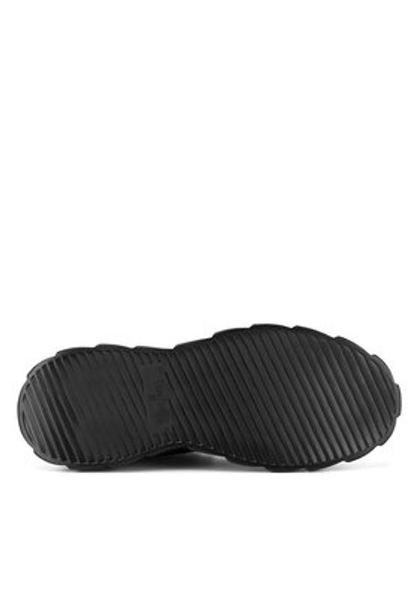 DeeZee Sneakersy WAG1371703A Czarny. Kolor: czarny. Materiał: skóra