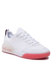 TOMMY HILFIGER - Tommy Hilfiger Sneakersy Elevated Feminine Sneaker FW0FW06325 Biały. Kolor: biały. Materiał: materiał #1