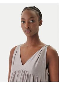Eleh Sukienka letnia SS260270 Szary Relaxed Fit. Kolor: szary. Materiał: wiskoza. Sezon: lato #4