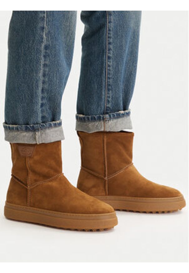 GANT - Gant Śniegowce 31543065 Brązowy. Kolor: brązowy. Materiał: skóra, zamsz