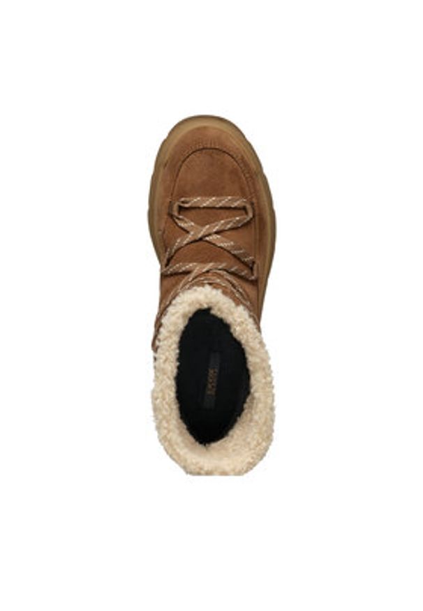 Geox Śniegowce D Spherica Ec7.1 B A D46WSA 00022 C6372 Brązowy. Kolor: brązowy. Materiał: zamsz, skóra