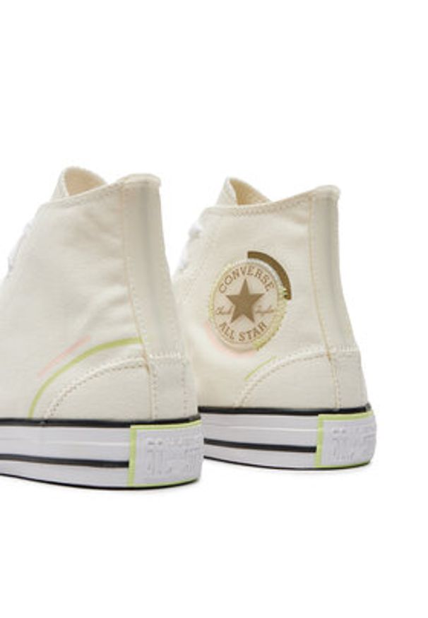 Converse Trampki Chuck Taylor All Star Color Pop Hi A07592C Beżowy. Kolor: beżowy. Materiał: materiał