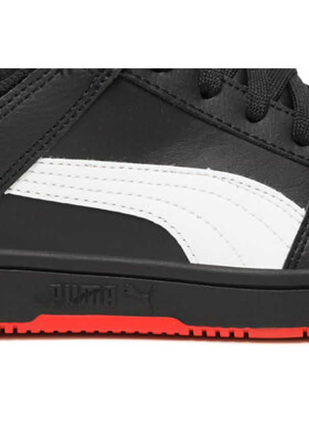 Puma Sneakersy Rebound Layup Lo Sl Jr 370490 13 Czarny. Kolor: czarny. Materiał: skóra