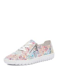 Rieker Półbuty CEO-M2306-90 Kolorowy. Materiał: skóra. Wzór: kolorowy #3