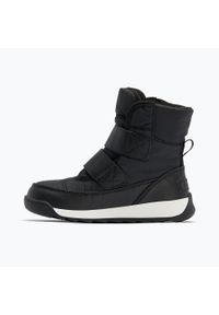sorel - Śniegowce juniorskie Sorel Whitney II Strap WP. Kolor: czarny