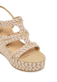 Guess Sandały FLJERS FAB04 Beżowy. Kolor: beżowy. Materiał: materiał #4