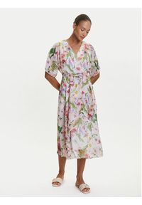 Tatuum Sukienka koktajlowa Bosani T2507.210 Kolorowy Regular Fit. Materiał: syntetyk. Wzór: kolorowy. Styl: wizytowy #5