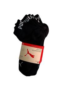 SKARPETY Puma Quarter 7-pack, Mężczyźni. Kolor: czarny. Materiał: materiał, bawełna. Sport: turystyka piesza