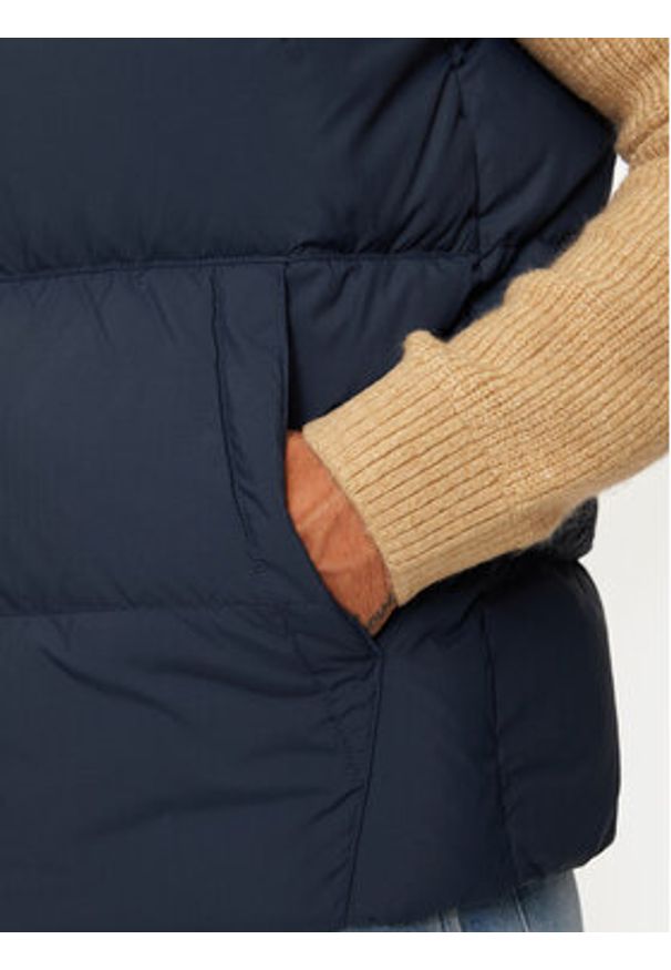 Tommy Jeans Kamizelka Essential DM0DM20465 Granatowy Regular Fit. Kolor: niebieski. Materiał: syntetyk