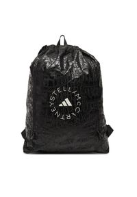 Adidas by Stella McCartney - adidas by Stella McCartney Worek adidas By Stella McCartney Gymsack Croc AOP Shine JY4205 Czarny. Kolor: czarny. Materiał: materiał