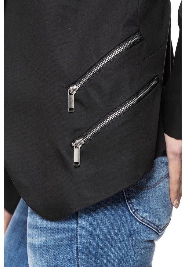 Tom Tailor - DAMSKA MARYNARKA TOM TAILOR MODERN BLAZER WITH OPEN FRONT 3922039.00.75 COL. 2999. Materiał: bawełna, włókno, materiał, lyocell. Styl: klasyczny, elegancki