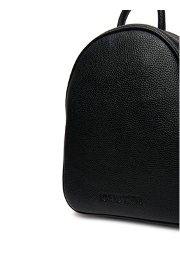 Love Moschino - LOVE MOSCHINO Plecak JC4030PP1NLT0000 Czarny. Kolor: czarny. Materiał: skóra