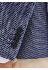 Pako Lorente - PAKO LORENTE – Niebieska marynarka męska z wiskozą. Kolor: niebieski. Materiał: wiskoza. Sezon: wiosna #9