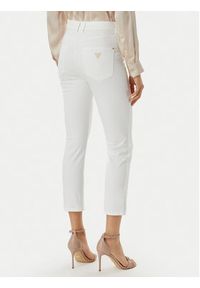 Guess Jeansy W5GA91 W93CM Biały Skinny Fit. Kolor: biały #4