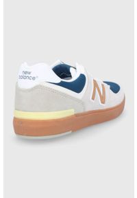 New Balance - Buty AM574WYG. Nosek buta: okrągły. Zapięcie: sznurówki. Kolor: beżowy. Model: New Balance 574 #2