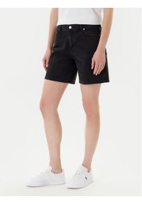 Mustang Szorty jeansowe Jodie 1016562 Czarny Regular Fit. Kolor: czarny. Materiał: bawełna #1