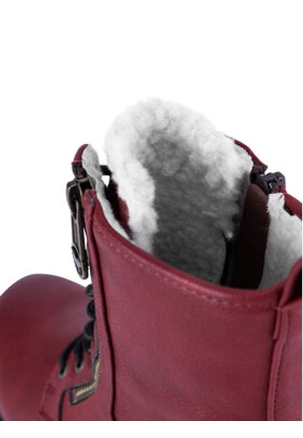 Mustang Trzewiki 1402-601 Czerwony. Kolor: czerwony. Materiał: materiał