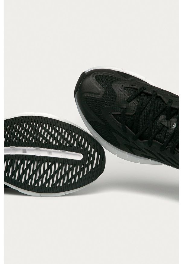 Reebok - Buty ZIG Kinetica 21. Nosek buta: okrągły. Zapięcie: sznurówki. Kolor: czarny. Materiał: guma