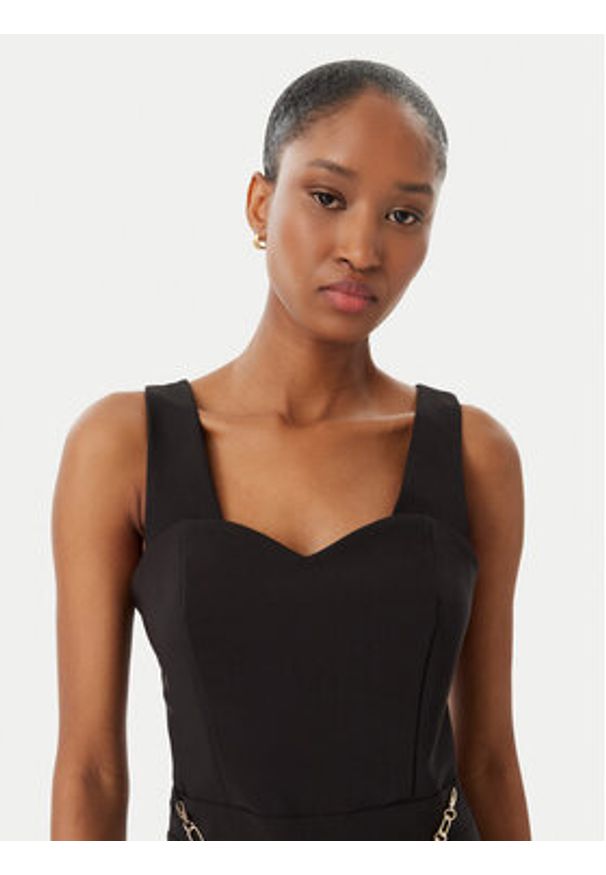 Rinascimento Kombinezon CFC0019844002 Czarny Regular Fit. Kolor: czarny. Materiał: syntetyk