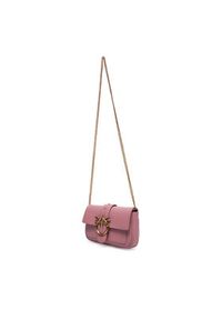Pinko - PINKO Torebka Love One Pocket C PE 25 PCPL 100061 A0F1 Różowy. Kolor: różowy. Materiał: skórzane