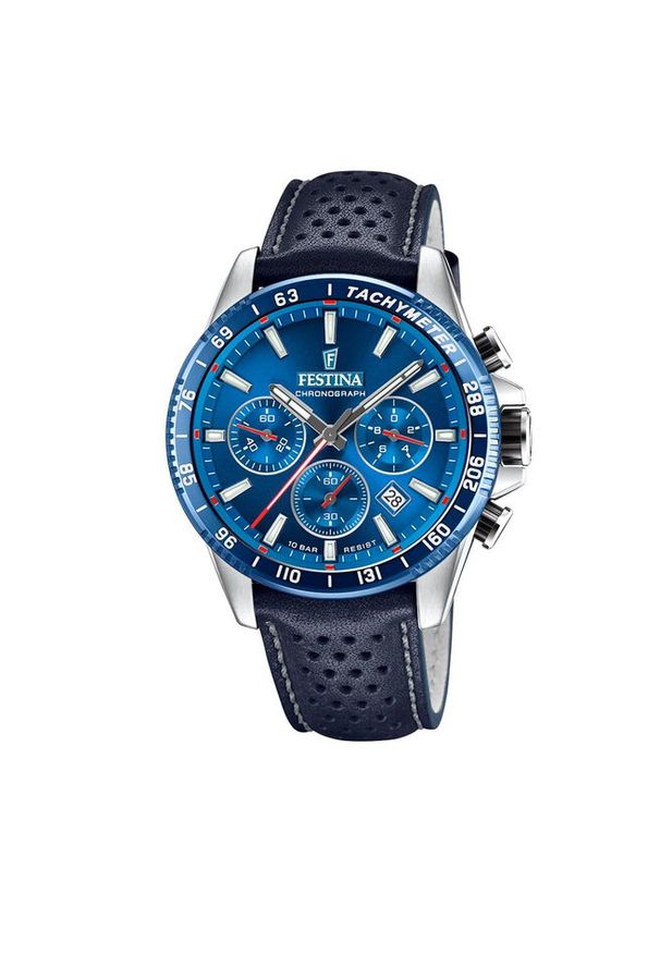 Zegarek Festina. Kolor: niebieski