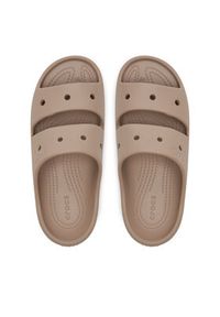 Crocs Klapki Classic Sandal v2 209403 Brązowy. Kolor: brązowy #5