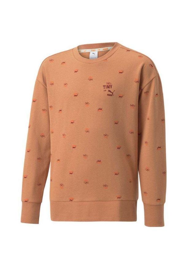 Bluza Puma dla dzieci 110 - Wygoda z miękkiej bawełny. Kolor: wielokolorowy. Materiał: bawełna. Wzór: nadruk. Sport: piłka nożna