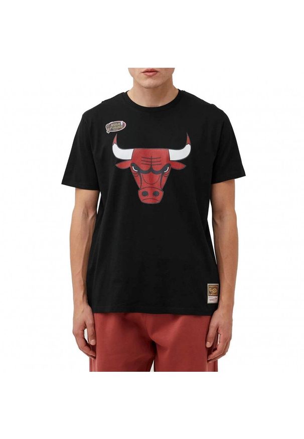Koszulka do koszykówki męska Mitchell & Ness NBA Chicago Bulls. Kolor: czarny. Sport: koszykówka