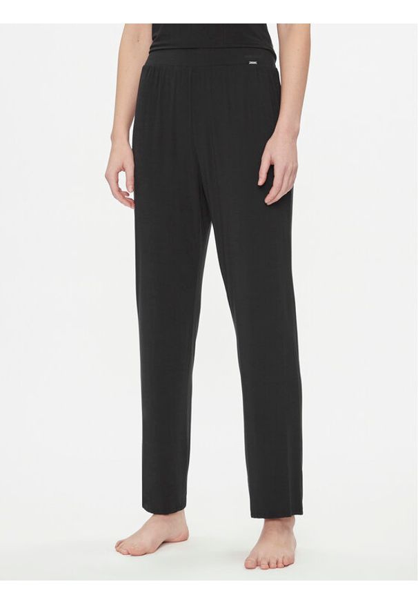 Calvin Klein Underwear Spodnie piżamowe 000QS7145E Czarny Relaxed Fit. Kolor: czarny